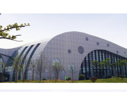 新疆会议中心外景网架工程